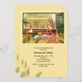 Dag Spa Bachelorette Party uitnodiging (Voorkant / Achterkant)