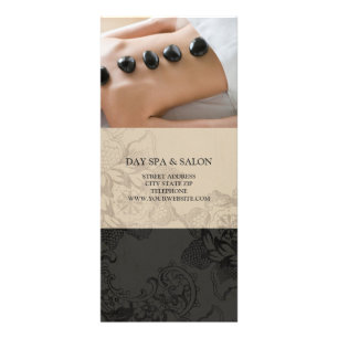 Dag Spa Massage Therapy Price List {Beige} Reclamekaart