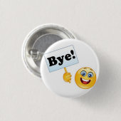 Dag! speld ronde button 3,2 cm (Voorkant /achterkant)