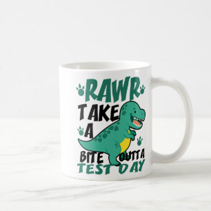 Dag T-rex Grappige Student Leraar Dinosaurus Exame Koffiemok