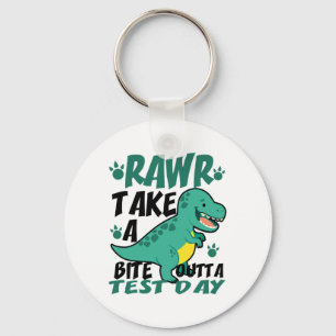 Dag T-rex Grappige Student Leraar Dinosaurus Exame Sleutelhanger