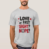 Dag tegen de Valentijn vieren T-shirt (Voorkant)