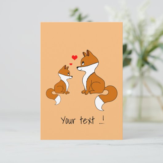 Dag tegen de vossen (Staand voorkant)