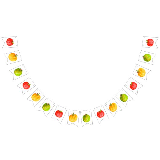 Dag tegen herfst appelvrucht vlaggetjes (Alle)