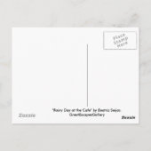 Dag tegen het regenwoud - Kunstmatige Briefkaarten (Achterkant)