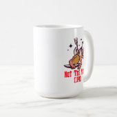 Dag tegen Valentijn: "Niet dit jaar, Cupido!" ST2 Koffiemok (Voorkant rechts)