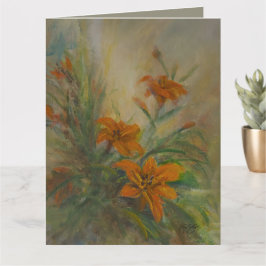 Dag "Tijger" Lelies 8,5 x 11" Kaart
