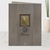 Dag "Tijger" Lelies 8,5 x 11" Kaart (Achterkant)