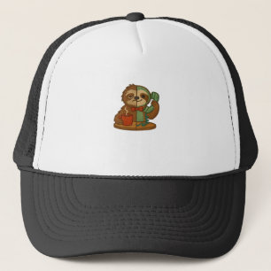 Dag-tot-Nacht Luiaard Gloeiende Opknap Patch � Geb Trucker Pet