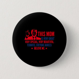 Dag Trump Grappige Citaten Verkiezing 2020 Ronde Button 5,7 Cm