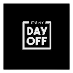 DAG UIT QUOTE PERFECT POSTER