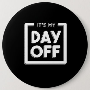 DAG UIT QUOTE RONDE BUTTON 6,0 CM