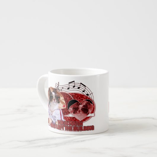 Dag - Uw jeugd heeft het gebouw verlaten Espresso Kop (Links)