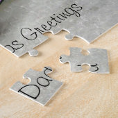 Dag vader. Jigzaag Puzzle Legpuzzel (Zijkant)