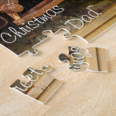 Dag vader. Jigzaag Puzzle Legpuzzel (Zijkant)