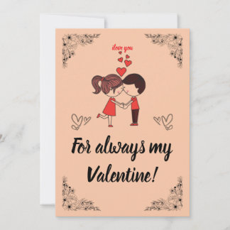 Dag VALENTIJN 14 Feestdagenkaart