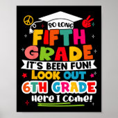 Dag van 5e klas Afstuderen Afstuderen jongens meis Poster (Voorkant)