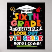 Dag van 6e klas Afstuderen Afstuderen jongens meis Poster (Voorkant)