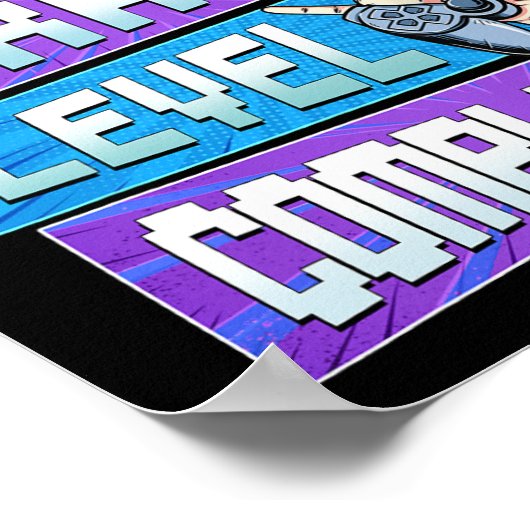 Dag van 8e klas niveau Compleet Afstuderen Boys Hi Poster (Hoek)