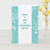 Dag van administratief personeel kaart (Gele Bloem)