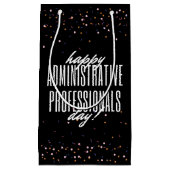 Dag van administratief personeel klein cadeauzakje (Voorkant)