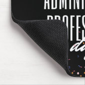 Dag van administratief personeel muismat (Hoek)