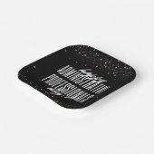 Dag van administratief personeel papieren bordje (Gebogen)