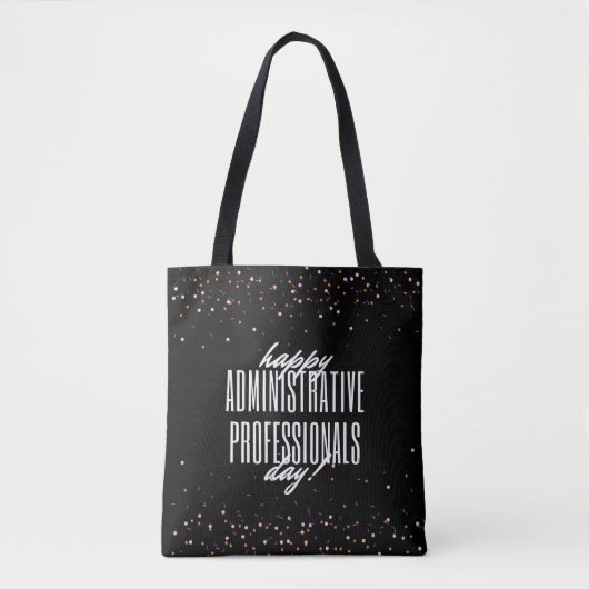 Dag van administratief personeel tote bag (Voorkant)