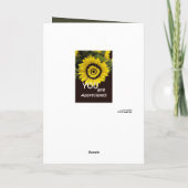 Dag van Administratieve Professionals Dank u Bedankkaart (Achterkant)