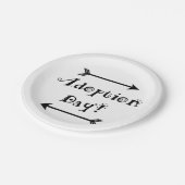 Dag van adoptie! Ontwerp foster/adopteren Papieren Bordje (Gekanteld)