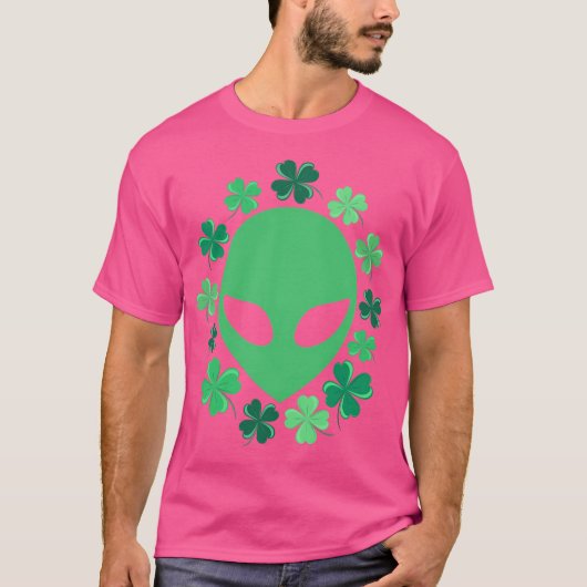 Dag van Alien Saint Patrick T-shirt (Voorkant)