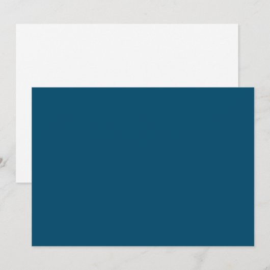 dag van briefpapier menu (Voorkant / Achterkant)