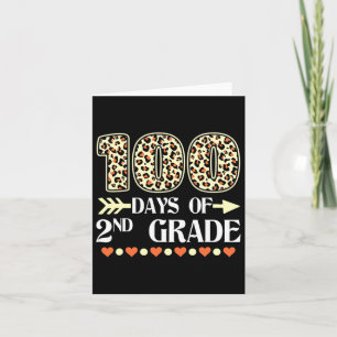 Dag van de 2e klas leraren 100 dagen van school Le Kaart