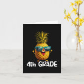 Dag van de 4e klas Vrede Uit 4e klas Grappig Gradu Kaart (Gele Bloem)