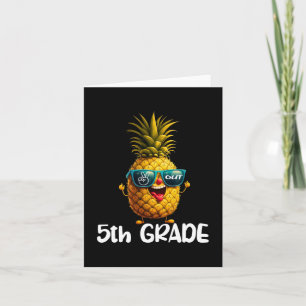 Dag van de 5e klas Peace Out 5e klas Grappige afst Kaart