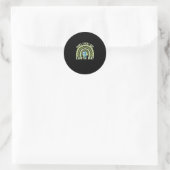 Dag van de Aarde 2022 Maak elke dag Dag van de Aar Ronde Sticker (Tas)