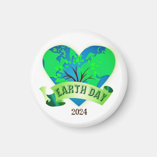Dag van de Aarde 2024 Magneet (Voorkant)