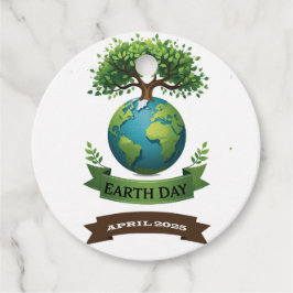 Dag van de Aarde 2025 Bedankjes Labels