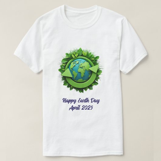 Dag van de Aarde 2025 T-shirt (Design voorkant)