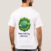 Dag van de Aarde 2025 T-shirt (Achterkant)