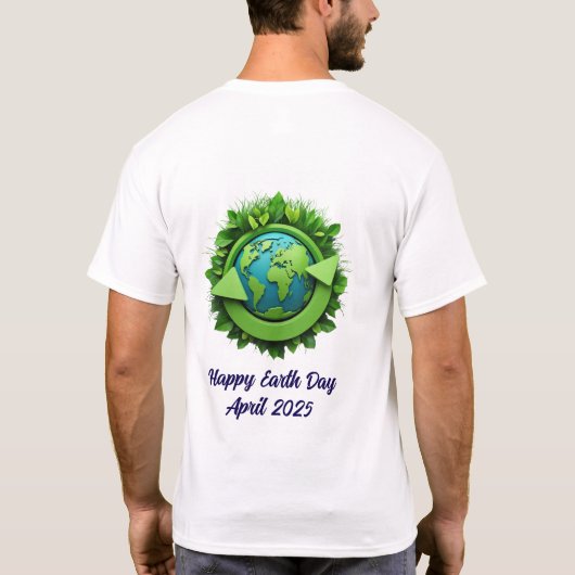 Dag van de Aarde 2025 T-shirt (Achterkant)