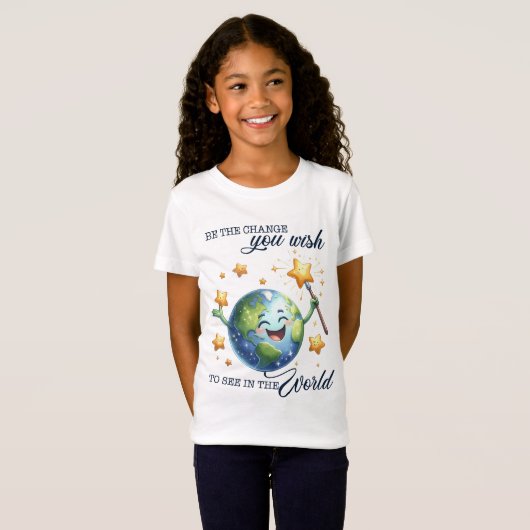 Dag van de Aarde 22 april Recyclen het milieu redd T-shirt (Voorkant volledig)