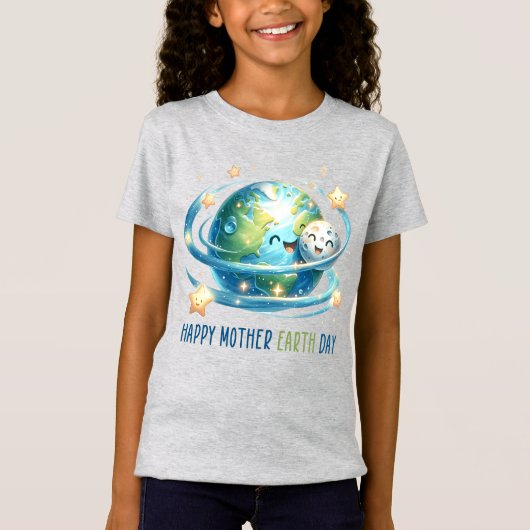 Dag van de Aarde 22 april Recyclen het milieu redd T-shirt (Voorkant)