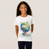 Dag van de Aarde 22 april Recyclen het milieu redd T-shirt (Voorkant volledig)