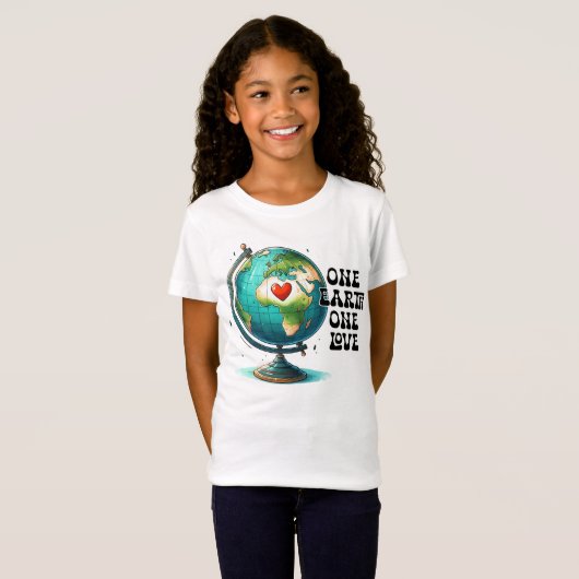 Dag van de Aarde 22 april Recyclen het milieu redd T-shirt (Voorkant volledig)