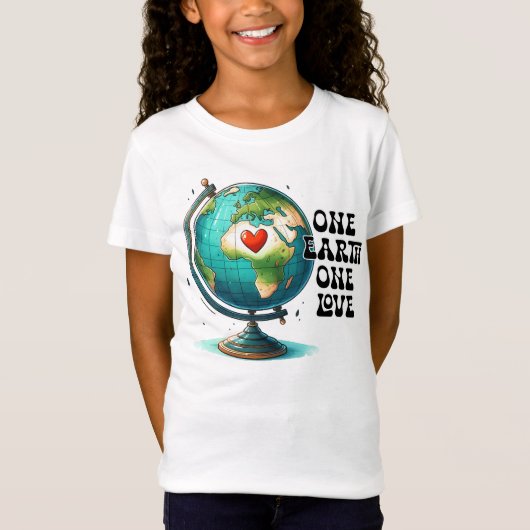 Dag van de Aarde 22 april Recyclen het milieu redd T-shirt (Voorkant)