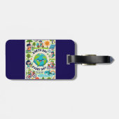 Dag van de Aarde Bagagelabel (Achterkant horizontaal)