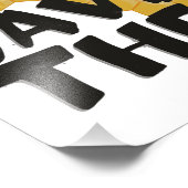 Dag van de Aarde, bespaar de bijen Foto Afdruk (Hoek)