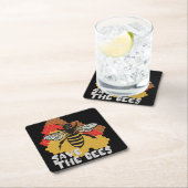 Dag van de Aarde, bespaar de bijen Kartonnen Onderzetters (Insitu)