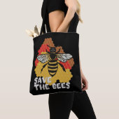Dag van de Aarde, bespaar de bijen Tote Bag (Dichtbij)